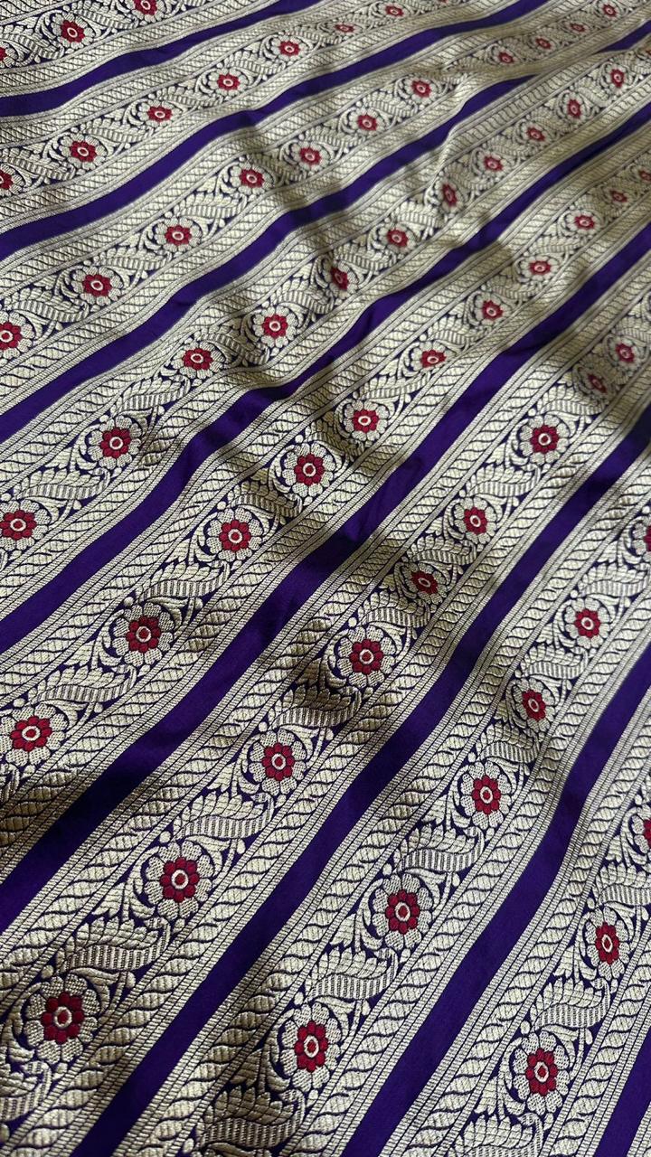 Handloom Weaving Pure Banarasi Bridal Lehenga