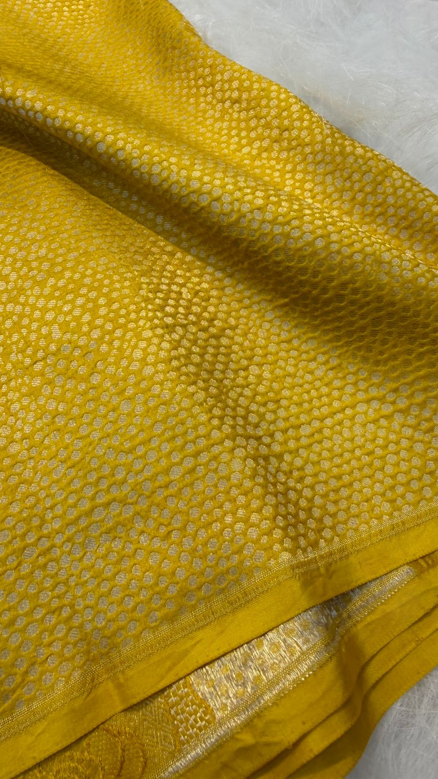 Handloom Pure Banarasi katan silk silver zari brocade light weight saree