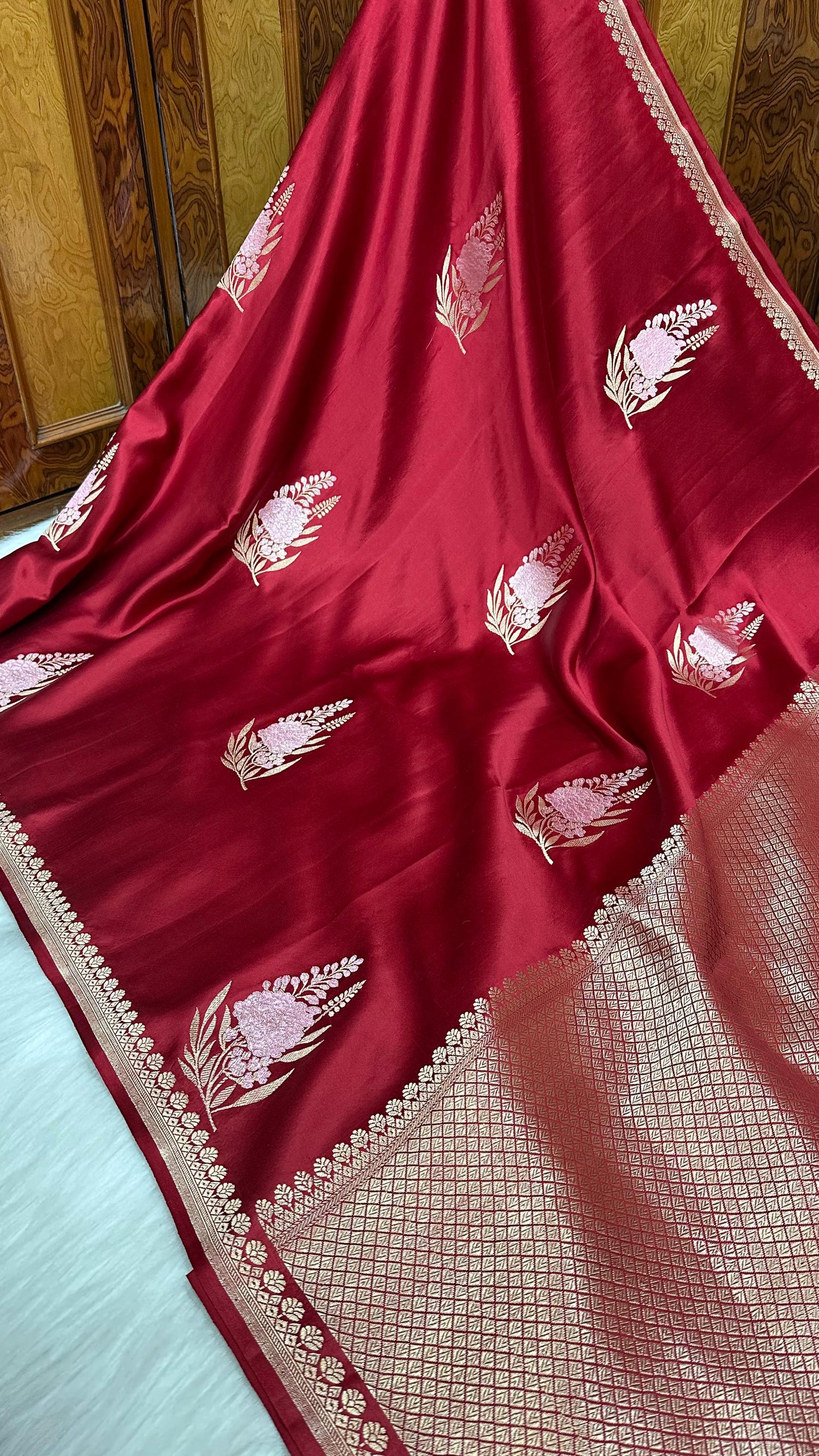 Mashru saree