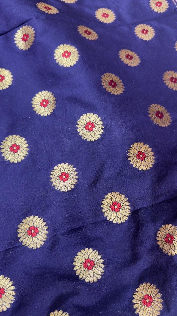 Handloom Weaving Pure Banarasi Bridal Lehenga