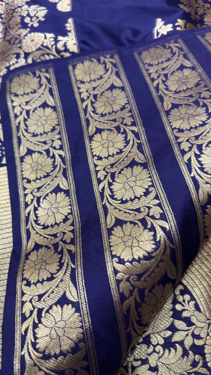Handloom Weaving Pure Banarasi Bridal Lehenga