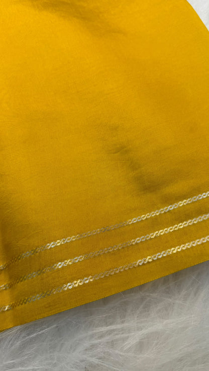 Handloom Pure Banarasi Dot Zari Buta Soft Silk Saree