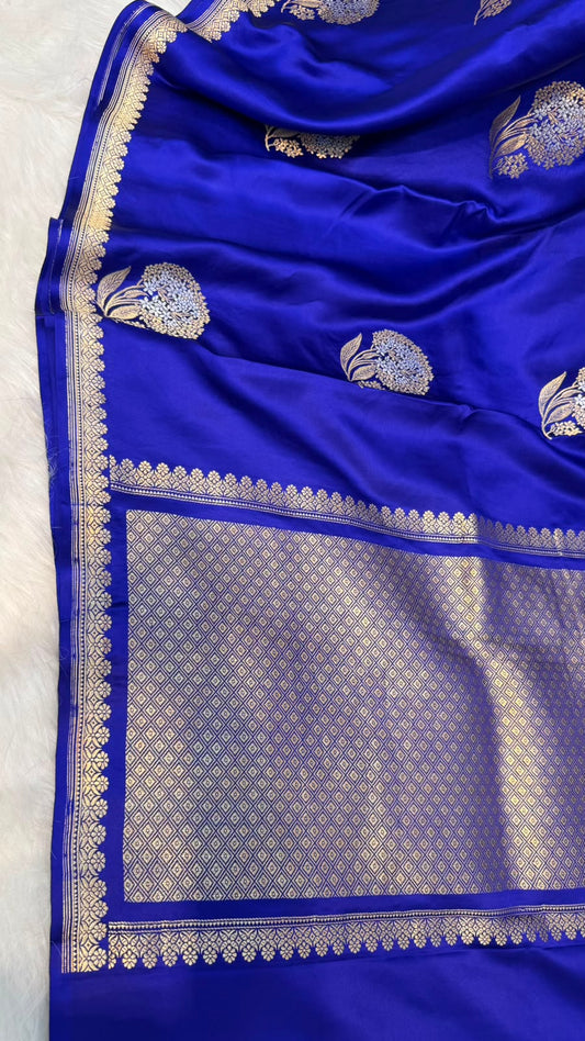 Handwoven Pure Mashru Silk Saree
