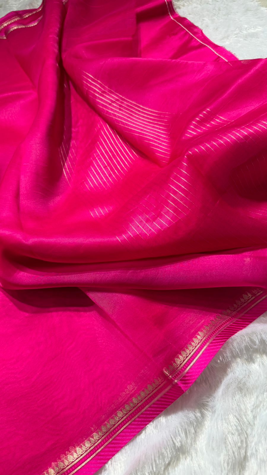 New Arrival Summer wear Pure soft organza silk saree