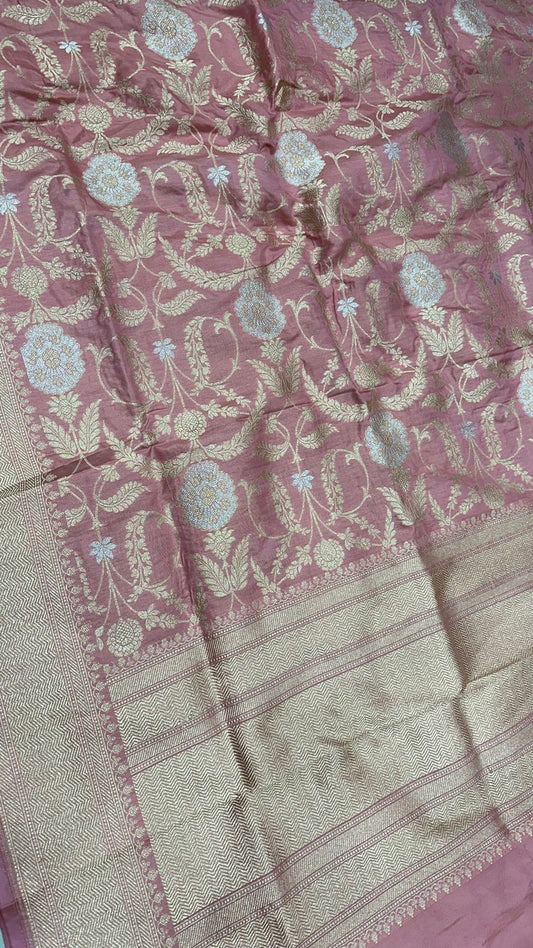 Handloom Pure Banarasi Katan Silk Dupatta