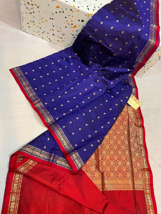 Exclusive Pure Handloom banarasi katan silk sarees