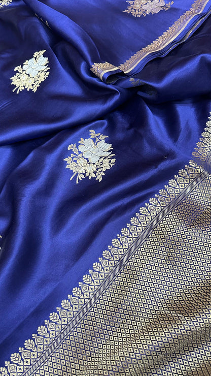 Handloom Pure Mashru Silk Kaduwa Buta Saree