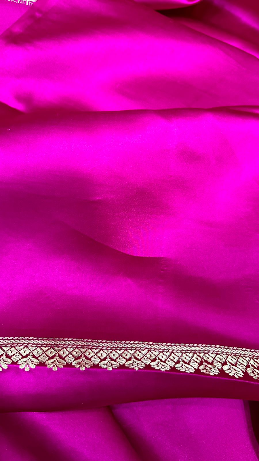 Handwoven Pure Banarasi mashru silk Sona Rupa kaduwa buta Work Saree