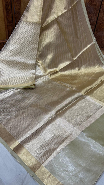 Pure Tissu Silk Brocade Fancy Saree