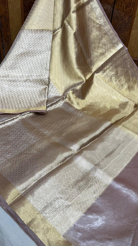 Pure Tissu Silk Brocade Fancy Saree