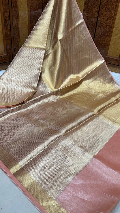 Pure Tissu Silk Brocade Fancy Saree