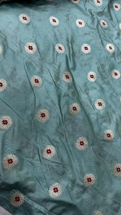 Handloom Weaving Pure Banarasi Bridal Lehenga