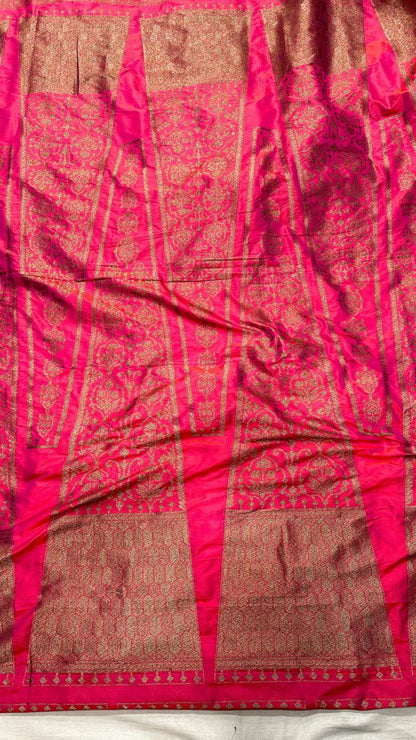 Handloom Pure Banarasi Katan Silk Lehenga