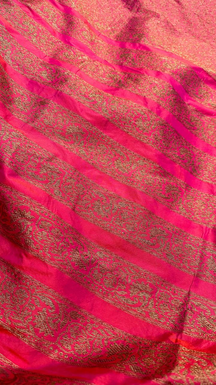 Handloom Pure Banarasi Katan Silk Lehenga