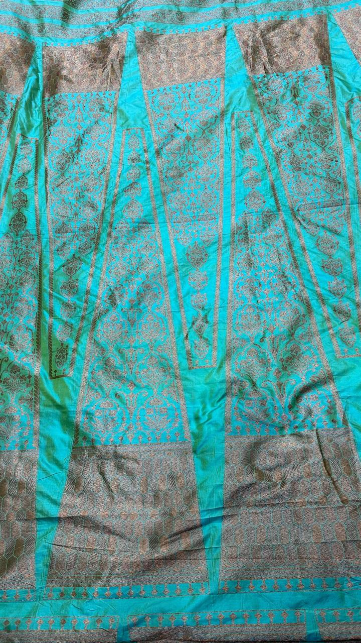 Handloom Pure Banarasi Katan Silk Lehenga