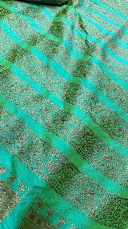 Handloom Pure Banarasi Katan Silk Lehenga