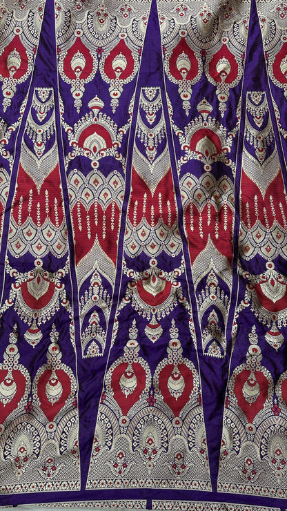 Handloom Pure Banarasi Katan Silk Bridal Lehenga