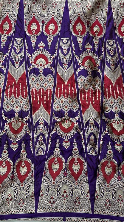 Handloom Weaving Pure Banarasi Bridal Lehenga