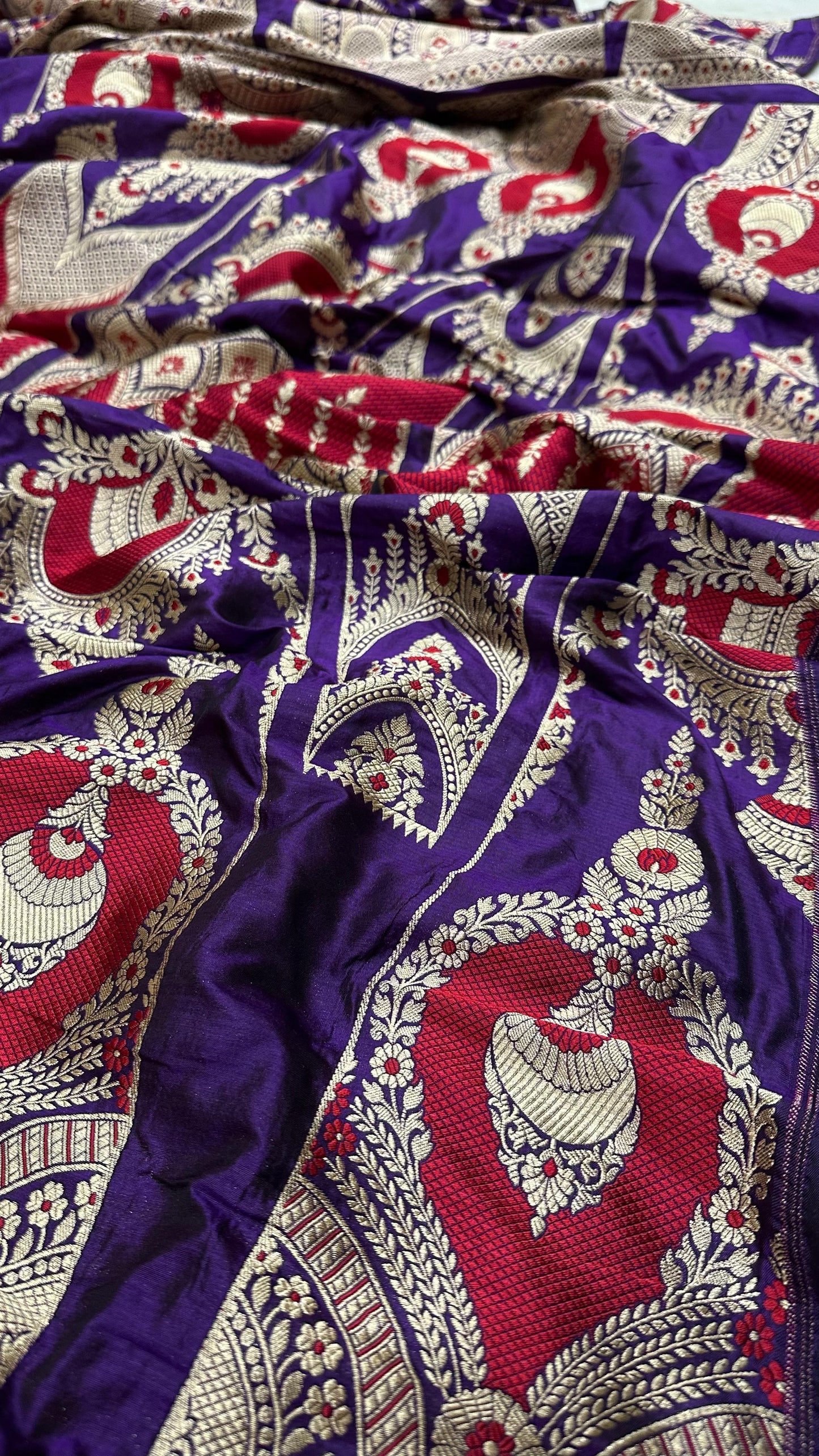 Handloom Weaving Pure Banarasi Bridal Lehenga