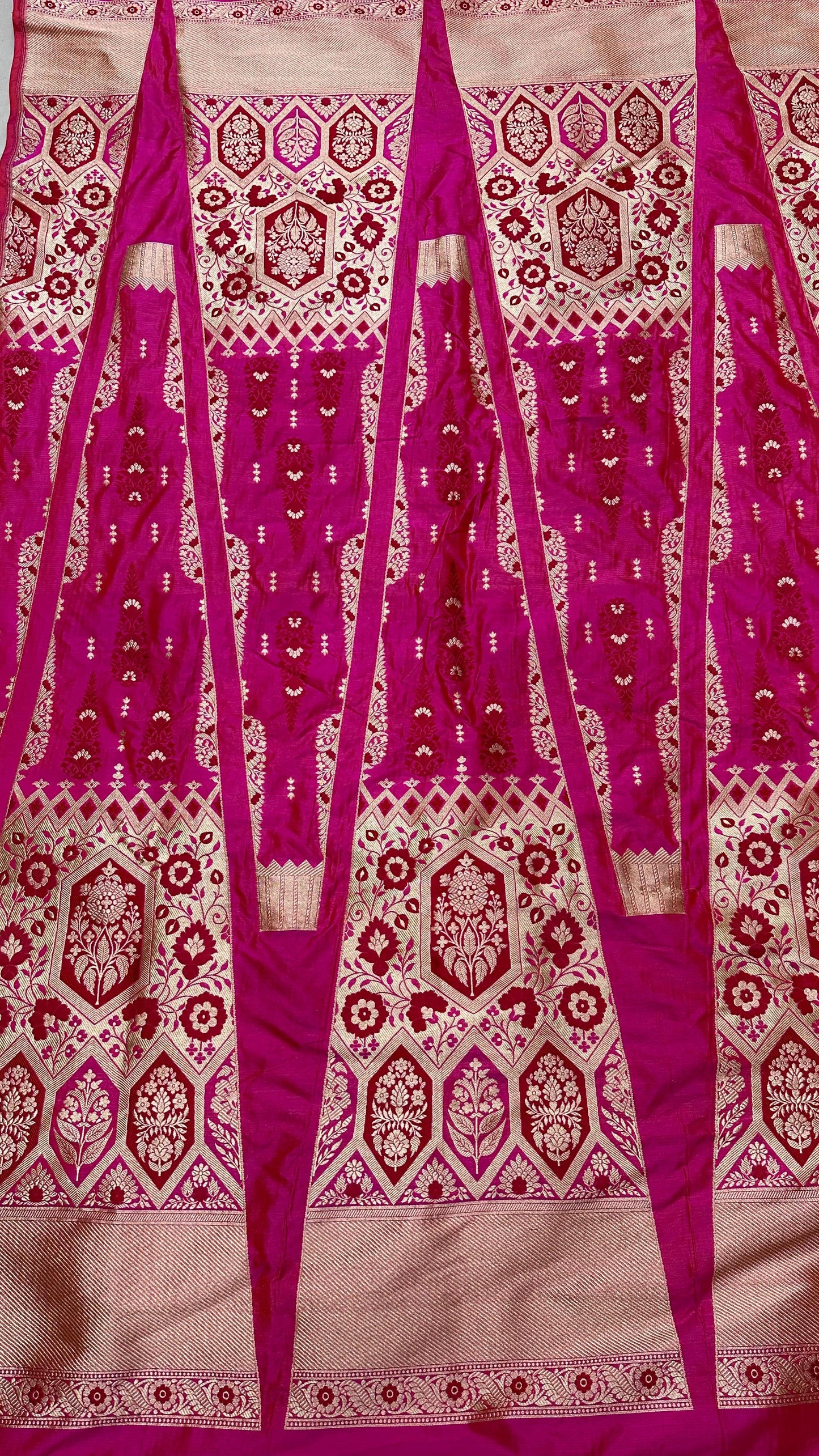 Handloom Pure Banarasi Katan Silk Lehenga