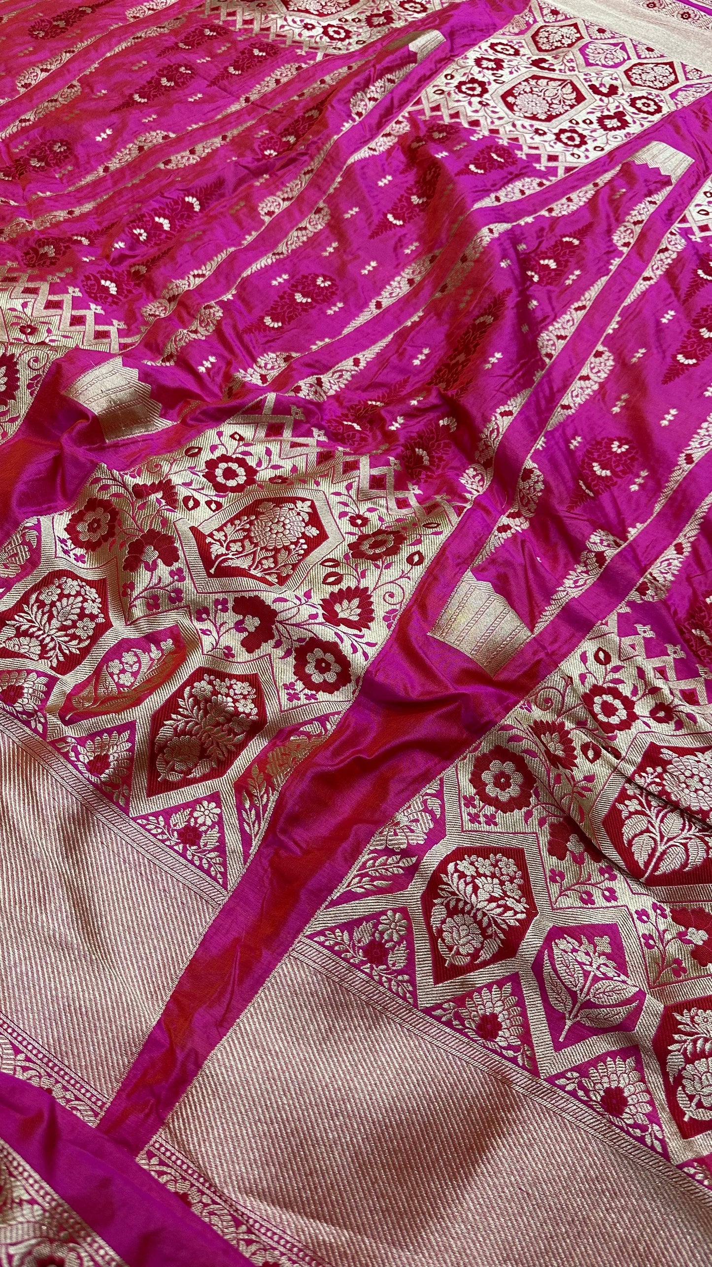 Handloom Pure Banarasi Katan Silk Lehenga