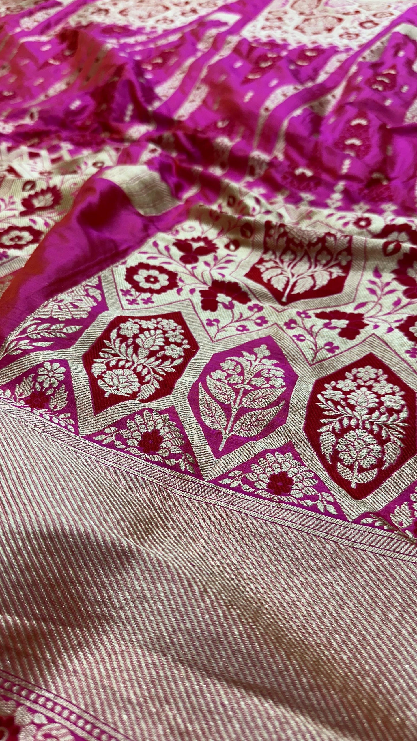 Handloom Pure Banarasi Katan Silk Lehenga