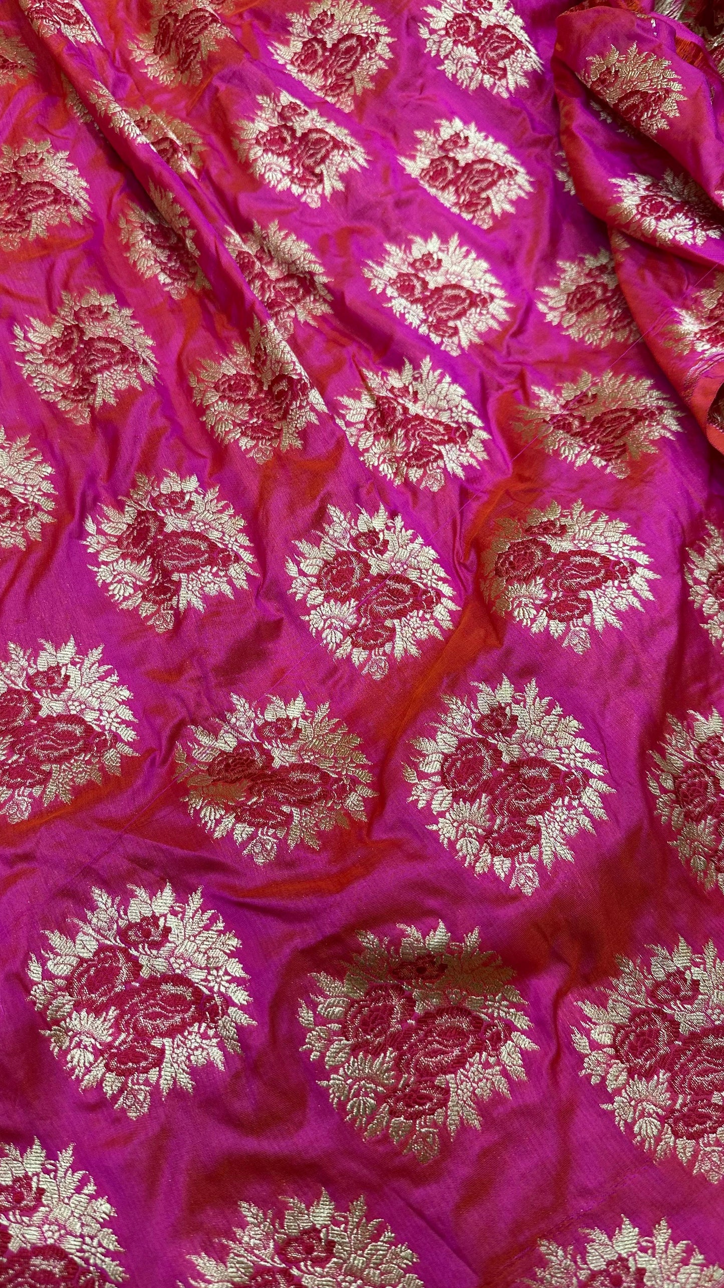 Handloom Pure Banarasi Katan Silk Lehenga