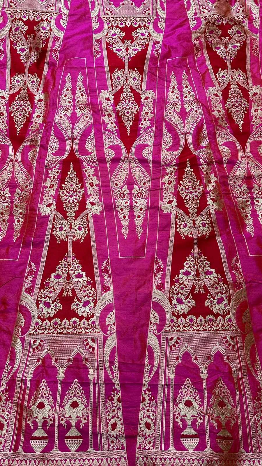 Handloom Pure Banarasi Katan Silk Lehenga