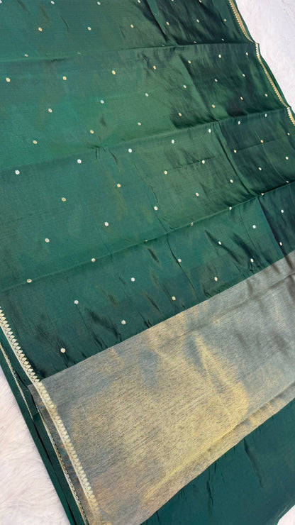 Pure Soft Silk Sona Rupa Buti Saree