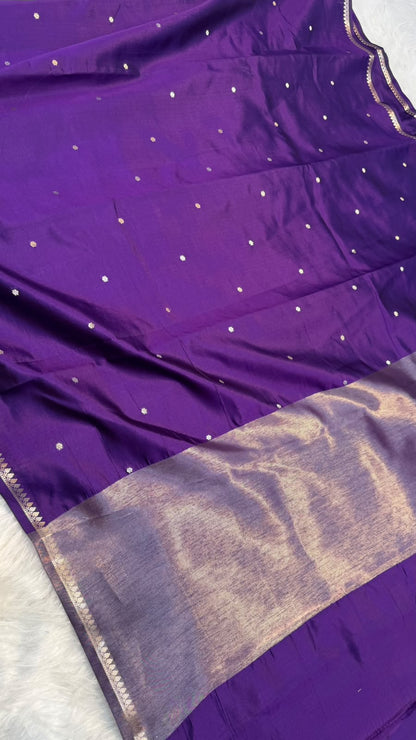 Pure Soft Silk Sona Rupa Buti Saree