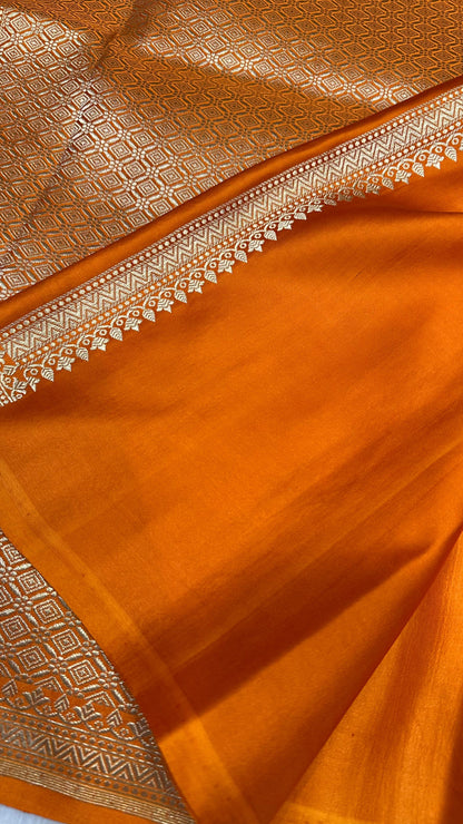 Handloom Pure Mashru Kaduwa Boota Silk Saree