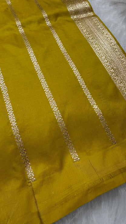 handwoven Pure katan silk kaduwa weave saree